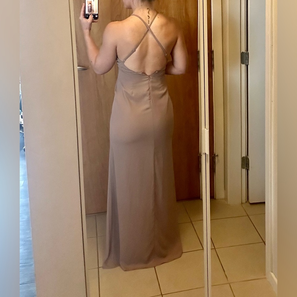 Tobi beautiful blush summer wedding dress
